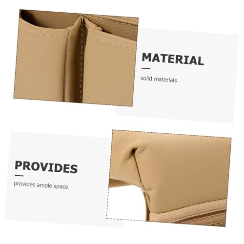 FELTECHELECTR Car Armrest Pad Organizer with Storage Pocket Automotive Door Elbow Rest Cushion for Comfort Support Driver Passenger Elbows Car Supplies - Image 4