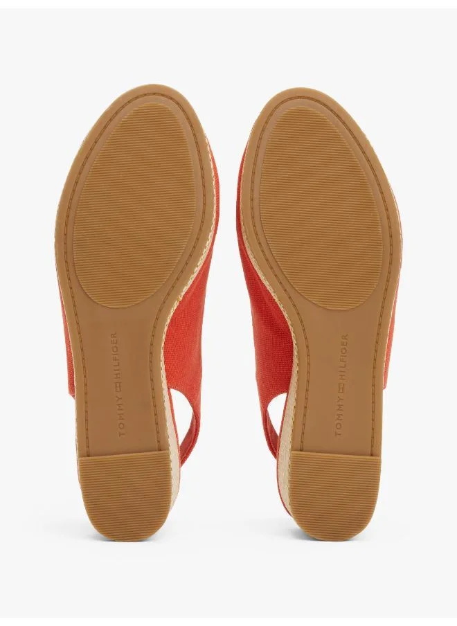 TOMMY HILFIGER MID WEDGE SLINGBACK ESPADRILLES