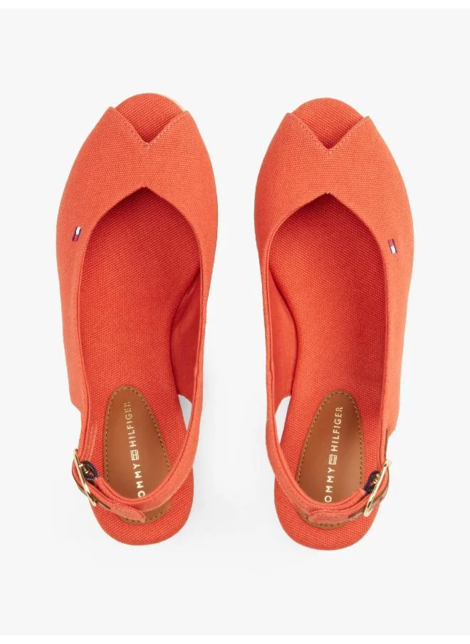 TOMMY HILFIGER MID WEDGE SLINGBACK ESPADRILLES
