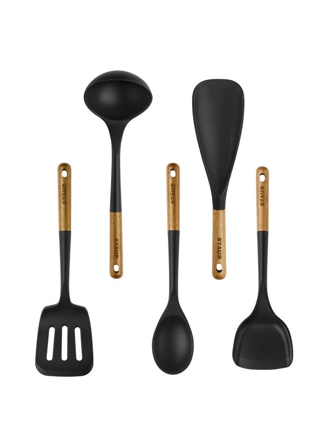 STAUB أدوات الطهي السيليكون من ستوب، 5، أسود - Image 1