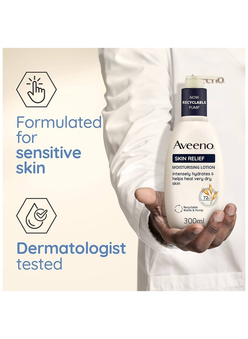 Aveeno Skin Relief Moisturising Lotion 300ml - Image 2