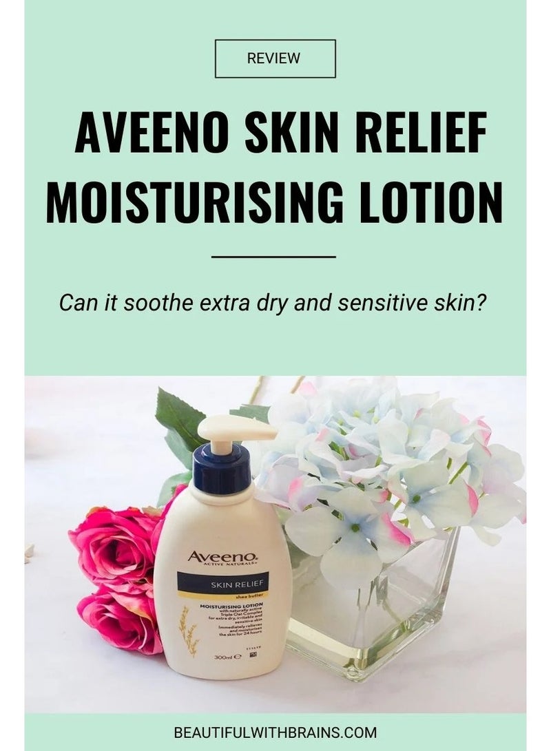 Aveeno Skin Relief Moisturising Lotion 300ml - Image 3