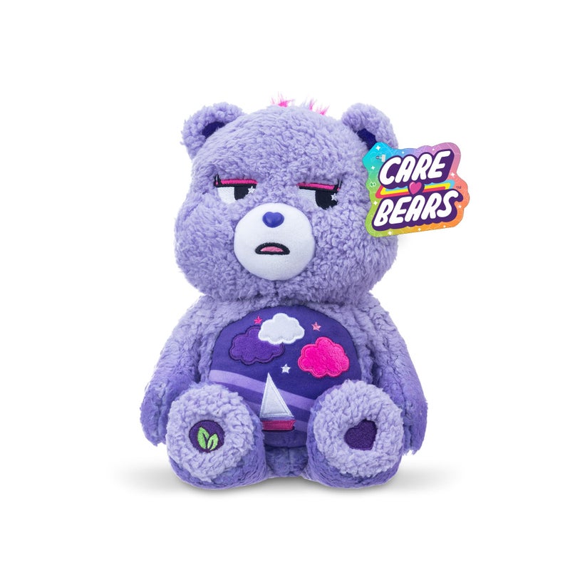 Care Bears دببة العناية 14 دب محشو متوسط الحجم دب العاصفة المريح - Image 3