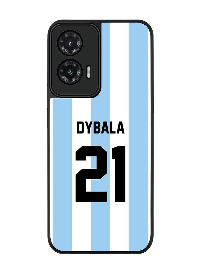 Stylizedd For Motorola Moto G35 Case,Slim fit Camera Protection, Shockproof Thin Phone cover  - Football - Argentina,  Dybala