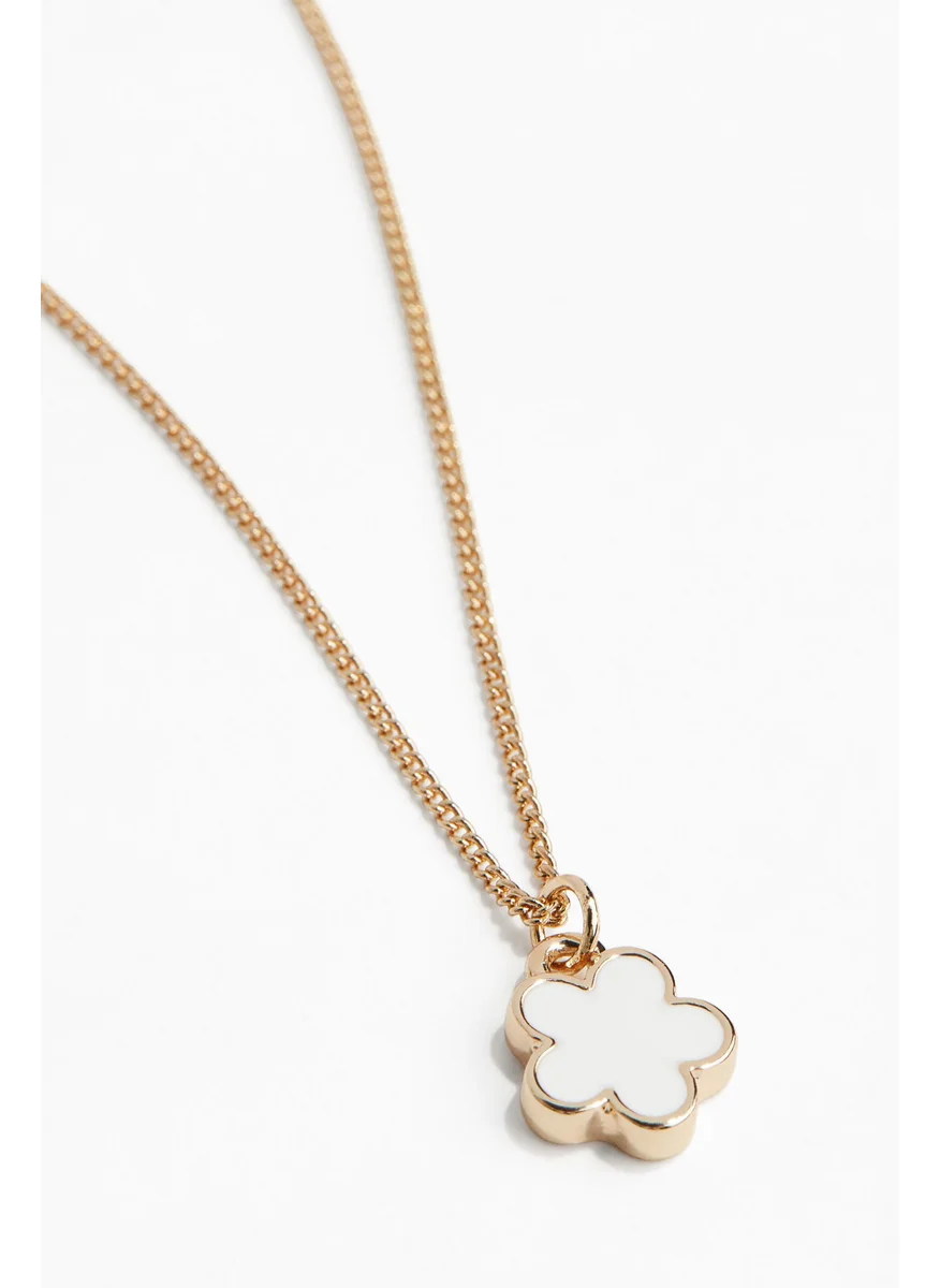 H&M Flower-Pendant Necklace