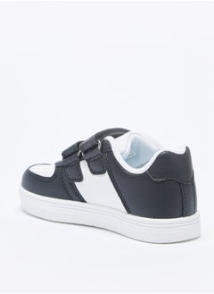 LBL by Shoexpress Boys Star Applique Sneakers with Hook and Loop Closure  - Image 2