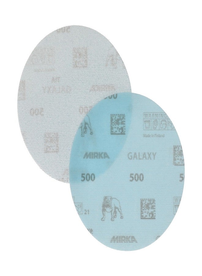 Mirka GalaxySandpaper 5 inch (125mm) - Grit 600, 50 Discs/Pack - Hook & Loop - Premium Abrasive for Epoxy Resin, Wood, Metal - Non-Clogging, Self-Sharpening Technology - Ideal for Power Sanders - Image 3
