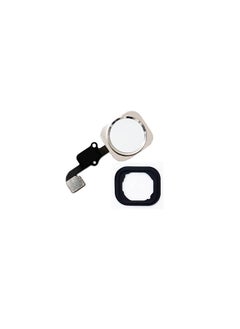 Generic Touch ID Sensor Home Button Key Flex Cable Replacement for iPhone 6S - Silver  - Image 2