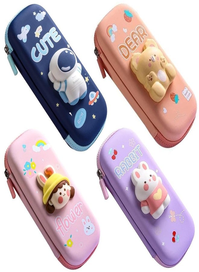 Ranjkri 3D EVA Cartoon Theme Pencil Case - Multipurpose Zipper Pouch for Kids, Pen Bag for School, Girls, Boys Stationery Storage Box (Cute Small Pouch) - Image 5
