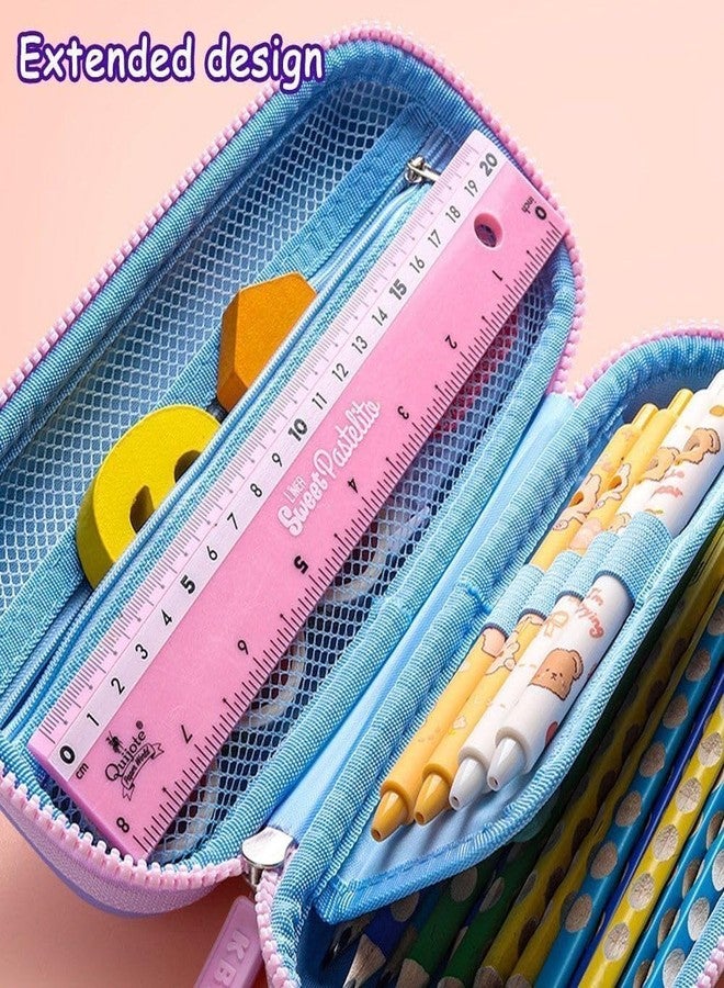 Ranjkri 3D EVA Cartoon Theme Pencil Case - Multipurpose Zipper Pouch for Kids, Pen Bag for School, Girls, Boys Stationery Storage Box (Cute Small Pouch) - Image 4