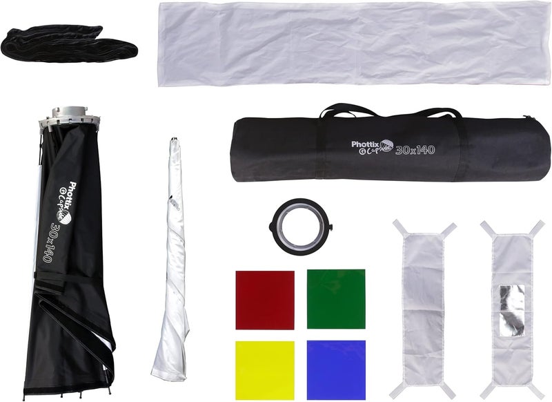 Phottix G-Capsule Softbox 30x140cm (12"x55") - Image 2