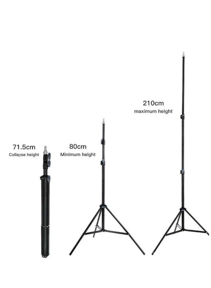 JMARY MT-75 Light Tripod Stand for Softbox Ring Lights and Mobile Phones - Image 5