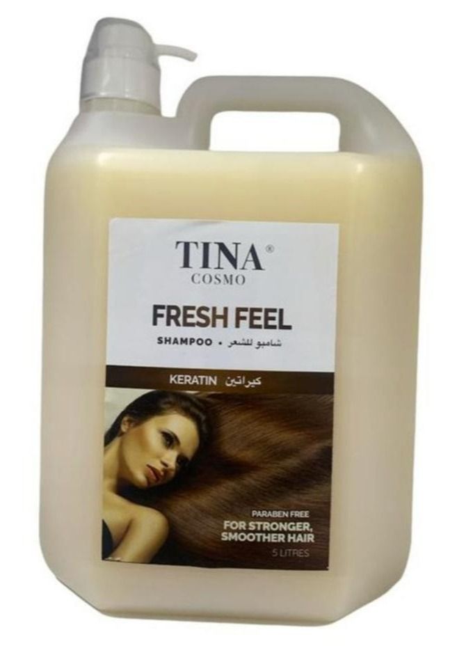 Tina Cosmo Shampoo Keratin 5 L - Image 2