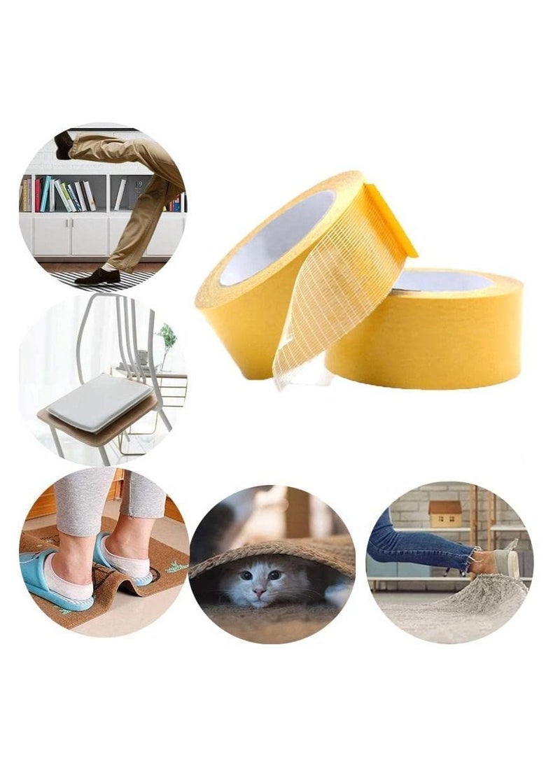 Generic - Extremely Strong Double-Sided Premium Adhesive Tape [5 m] Perfect as a Carpet Tape and for Textured Surfaces - Image 1