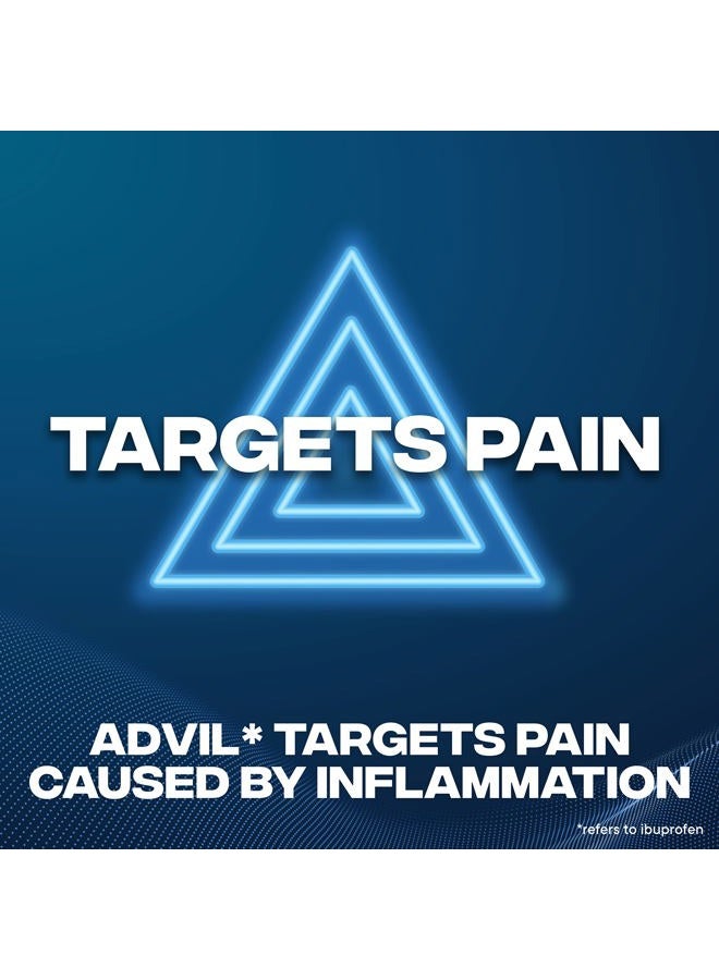 Advil أقراص مسكنة لآلام الظهر ذات عمل مزدوج تحتوي على 125 ملغ إيبوبروفين و250 ملغ أسيتامينوفين لكل جرعة لتخفيف آلام الظهر لمدة 8 ساعات - 144 حبة - Image 3