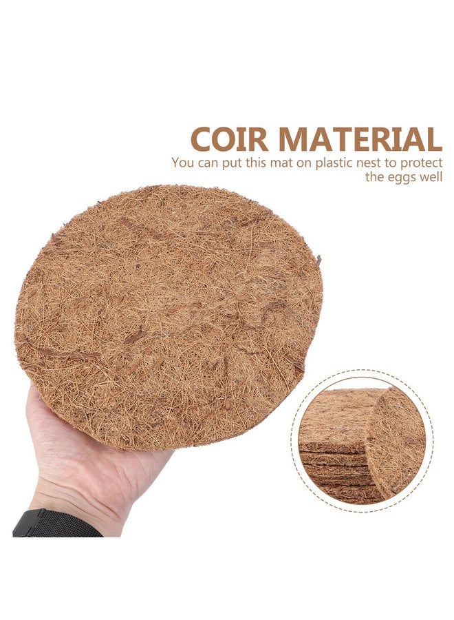 balacoo 12Pcs Bird Nest Cage Mat Racing Pigeon Breeding Eggs Mat Bird Pigeon Nesting Bird Grass Mat - Image 3