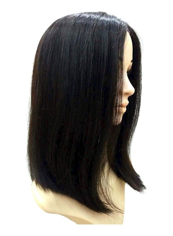 NIBEMINENT Straight Hair Wig Black