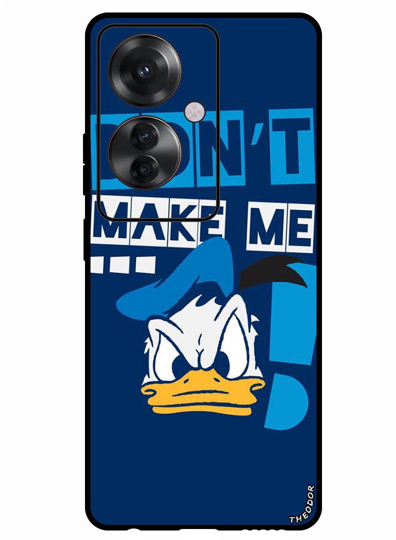 Theodor Protective Case Anti Scratch Shock Proof Bumper Cover For Oppo F25 Pro Dont make me - Image 1