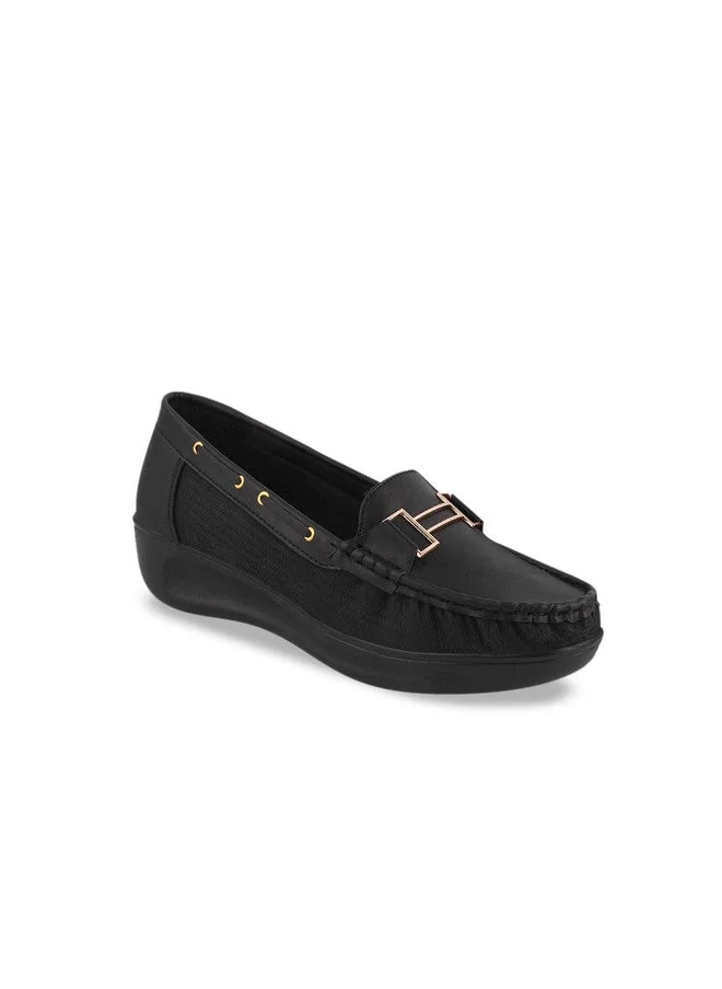 Shoetopia Shoetopia upper Buckle Detailed Loafers for Women & Gilrs