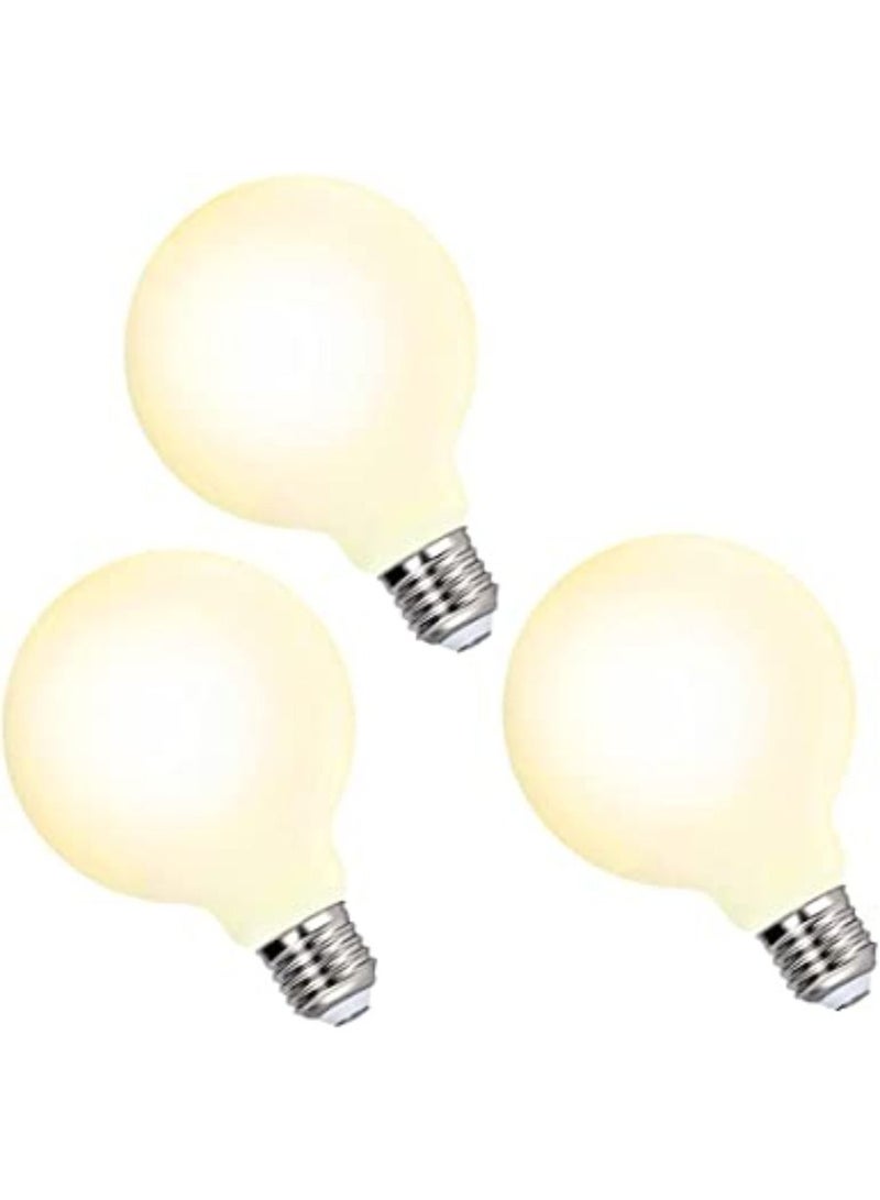 QUESERA G95 LED Large Globe Light Bulbs Lamp Shade Replace 60W Incandescent Lamps 3 Pack - Image 1