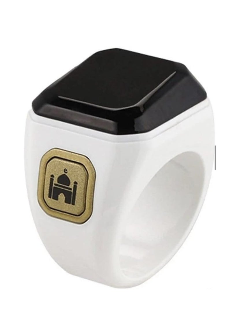 BSTWSH Smart Tasbih Ring for Men and Women Bluetooth Male, with App Control Size 18 - Image 1