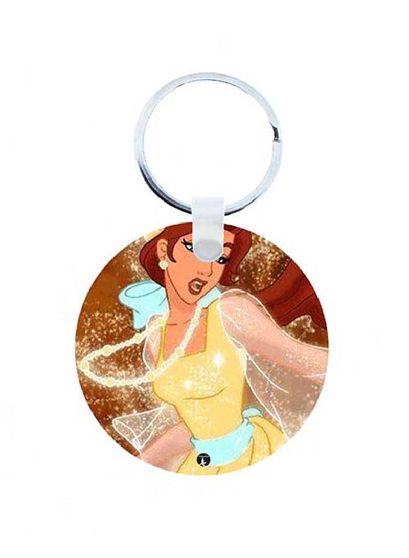 RKN The Anastasia Wooden Keychain