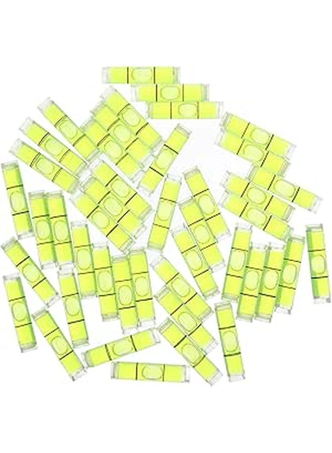50 Pcs Cylindrical Bubble Spirit Level Vials for Construction Camping Photo Frame Installation - Image 1