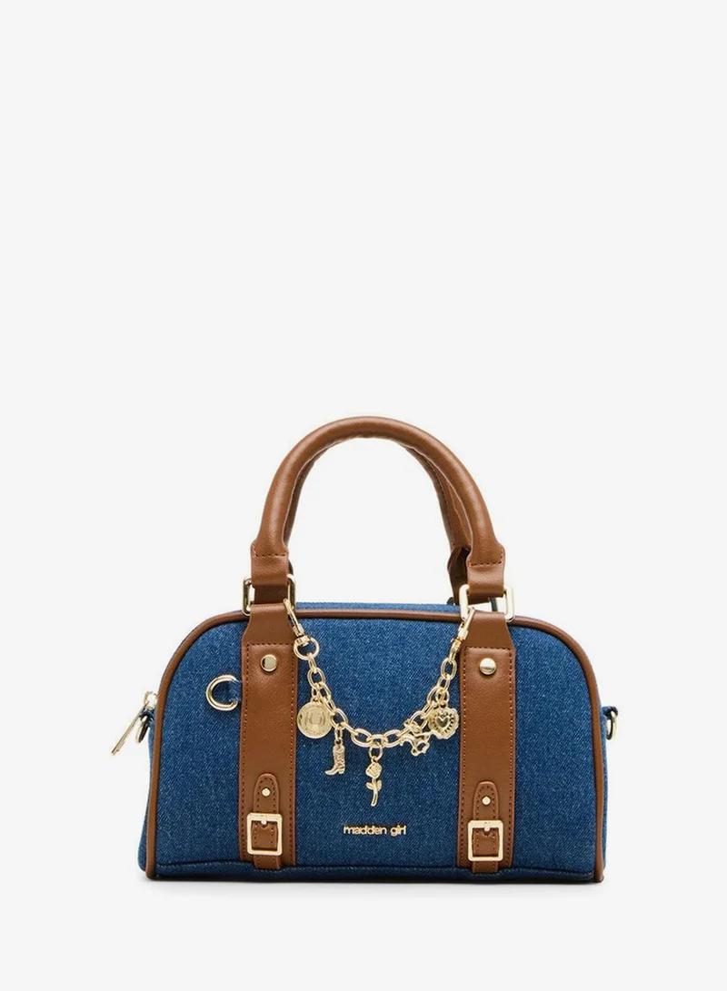 Steve Madden  Abryced Blue Denim Women's Shoulder Bag for Women | Best Price UAE