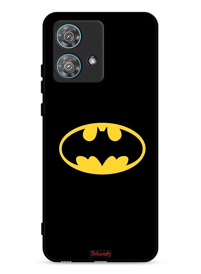 Tolwak Motorola Edge 40 Neo 5G Protective Case Cover Batman Logo - Image 1