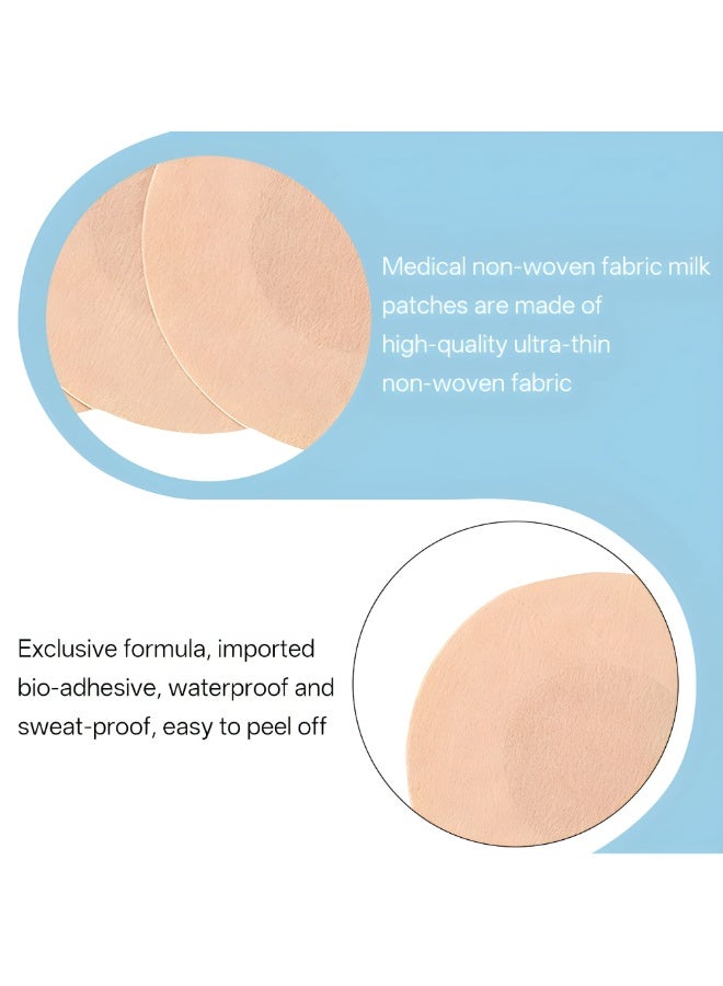10pcs Disposable Breast Covers, Seamless Breathable Self-Adhesive Invisible Bra, Nipple Cover Pad. (Round) - Image 5