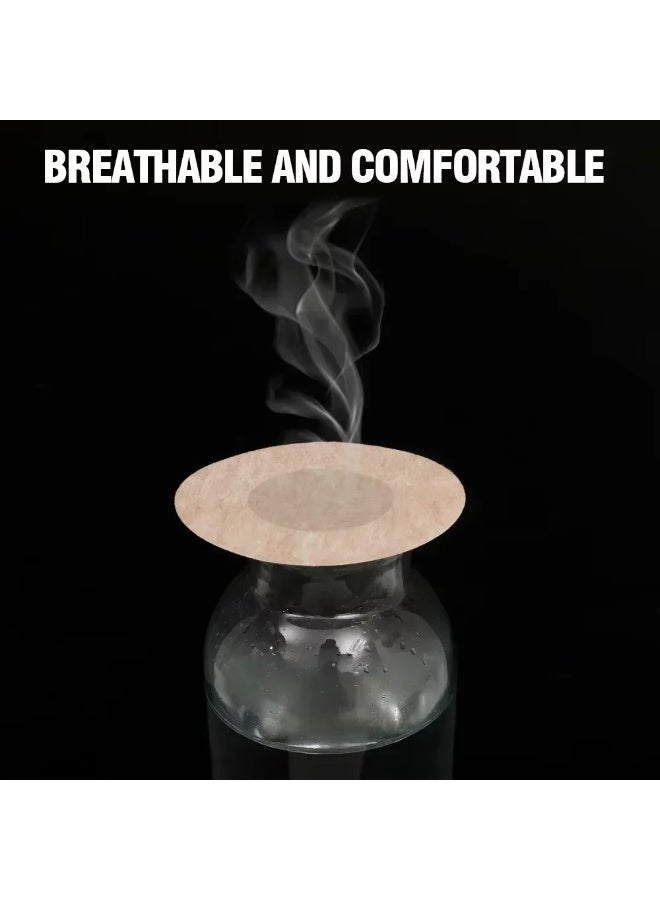 10pcs Disposable Breast Covers, Seamless Breathable Self-Adhesive Invisible Bra, Nipple Cover Pad. (Round) - Image 2