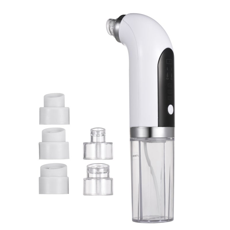 Electric Small Bubble Blackhead Remover Rechargeable Vacuum Suction Water Cycle Pore Cleaner Acne Pimple Black Head Extractor - Image 1