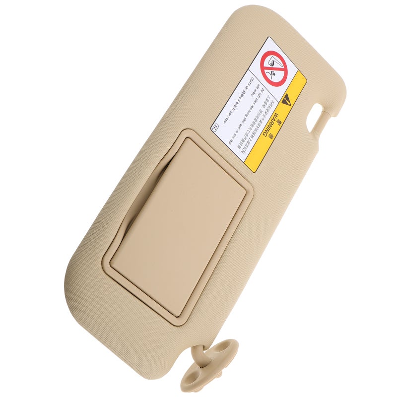 Sun Visor للسيارة مع مرآة الماكياج يمين الاستبدال الجانبي للركاب يعزز الراحة سهلة التثبيت الظل التلقائي للسيارات لمختلف المركبات - Image 1