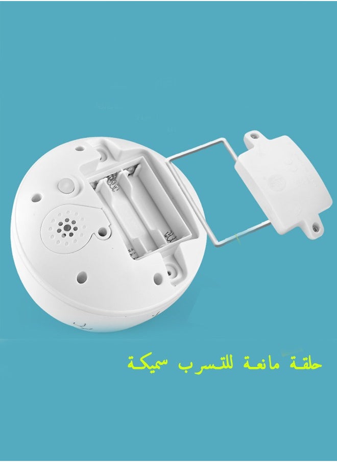 PYEBE - Children's Bath Toy Water Turtle Girl Boy Electric Induction Water Spray Dinosaur Ball USB Charging -Yellow - Image 1