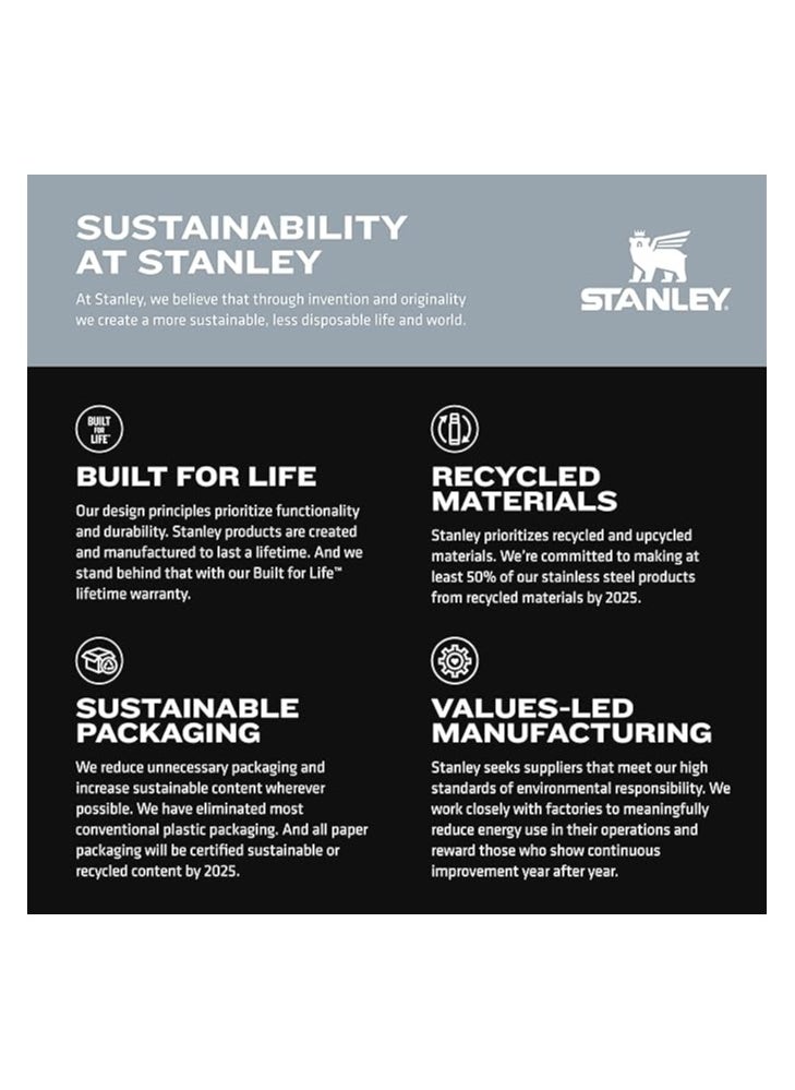 Stanley - 30oz Stanley Quencher Stainless Steel Vacuum Insulated Tumbler with Lid and Straw for Water, Iced Tea or Coffee, Smoothie and More. - Image 1