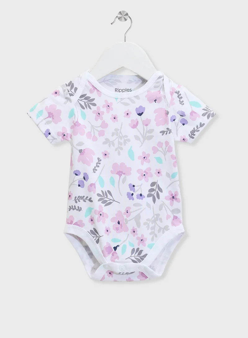Ripples Girls 3-Pack Combo Bodysuit