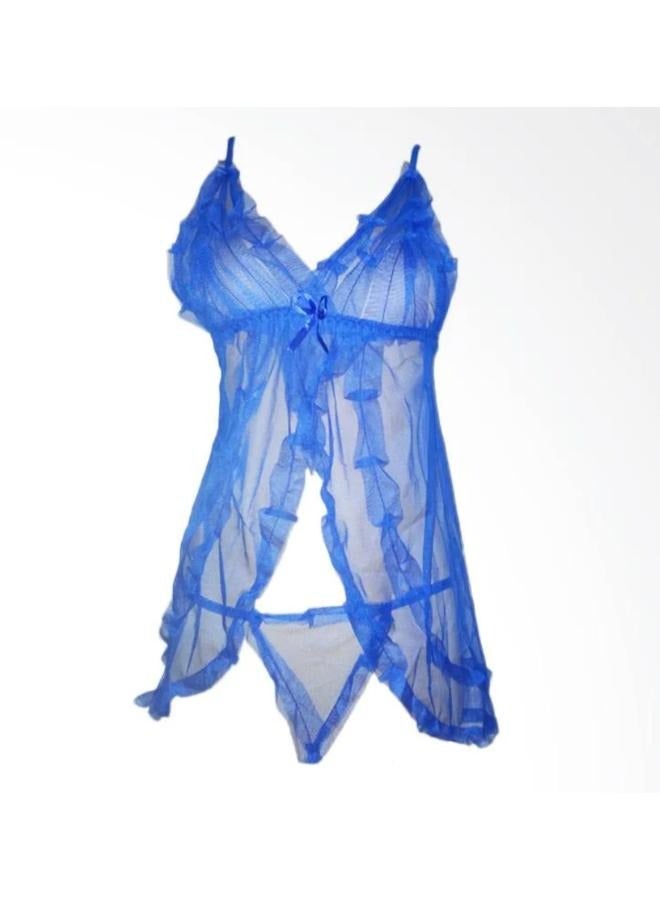 Lace Sleepwear Transparent Summer Lingerie Dress For Women No: 03