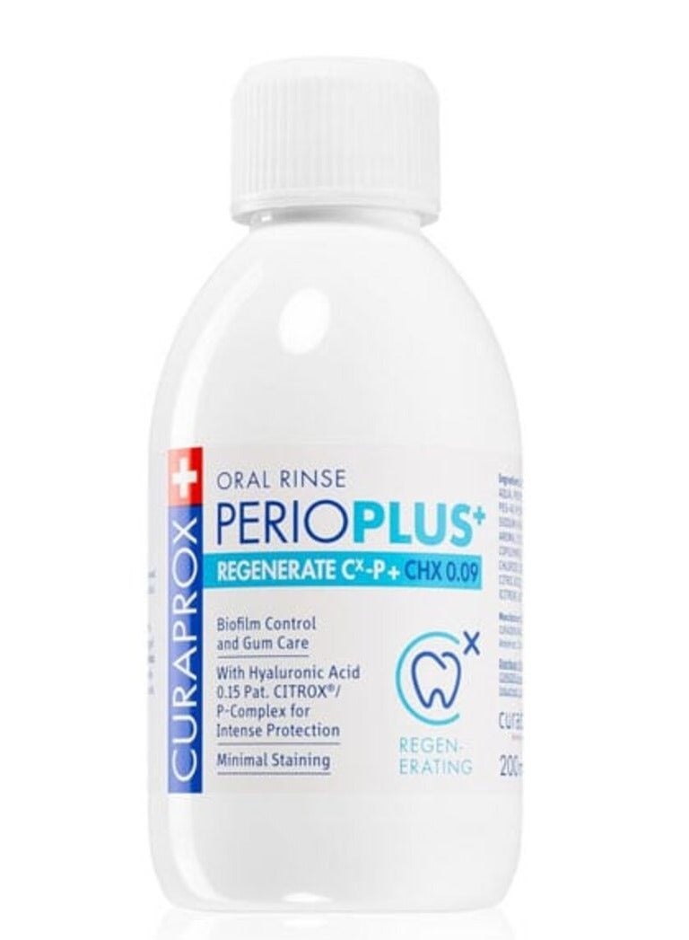 Curaprox Perio Plus Regenerate CHX Mouthwash 200 ml