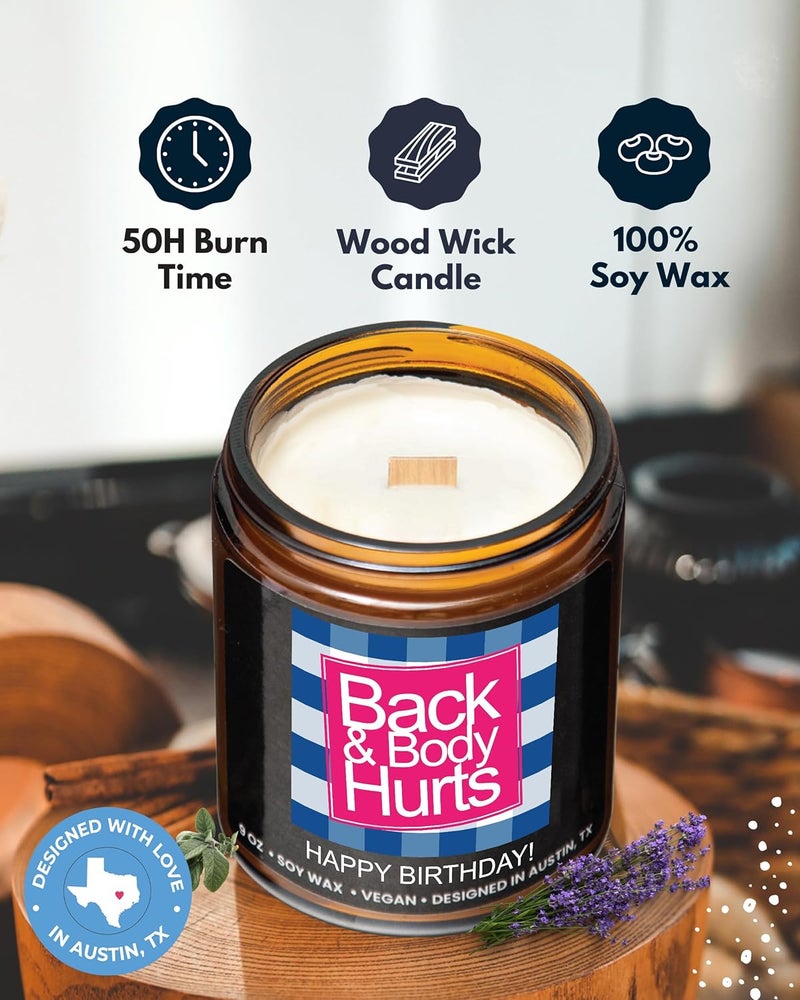 Rosa Vila Funny Happy Birthday Candle, Gifts for Women & Men, Birthday Surprise Box, Birthday Gift Ideas for Her & Him - Image 2