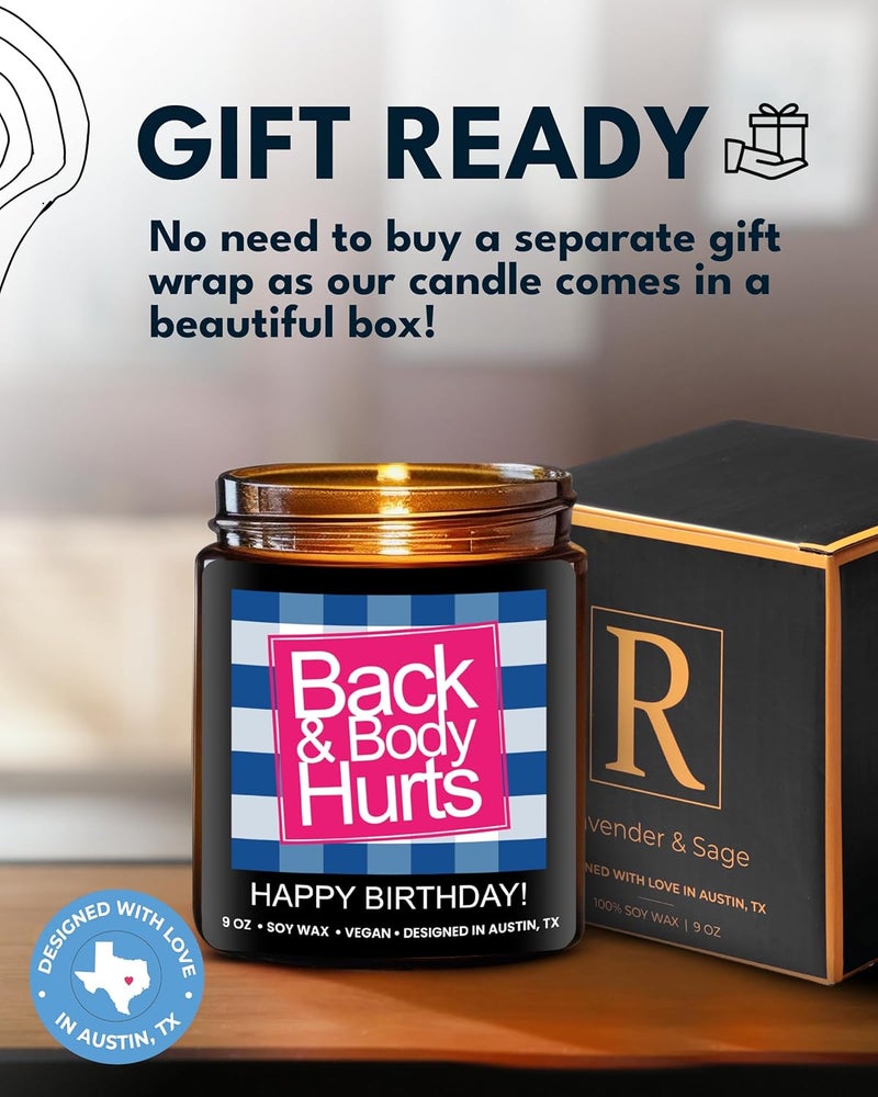 Rosa Vila Funny Happy Birthday Candle, Gifts for Women & Men, Birthday Surprise Box, Birthday Gift Ideas for Her & Him - Image 4