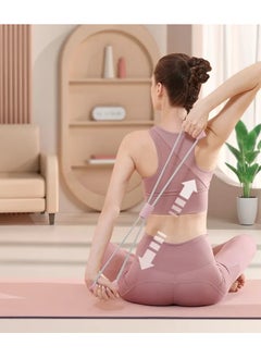 AROAQ 8-Shaped Resistance Bands for Women and Men - Chest Expander, Arm Tensioner, Yoga Gym Fitness Pulling Exercise Band  - Image 2