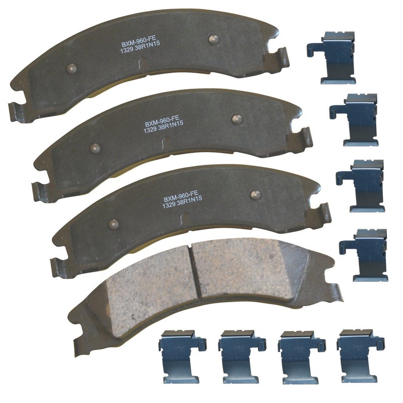 Bendix Premium SBM1329 Semi-Metallic Rear Brake Pads for Select Models Ford E-150, E-150 Econoline, E-250, E-350 Super Duty, E-450 Econoline Van, Wagon - Image 4