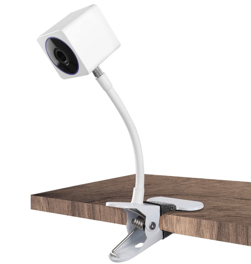 OkeMeeo Gooseneck Clip Wall Mount for Wyze Cam OG and More Cameras with 1/4" Threaded Hole - Image 1