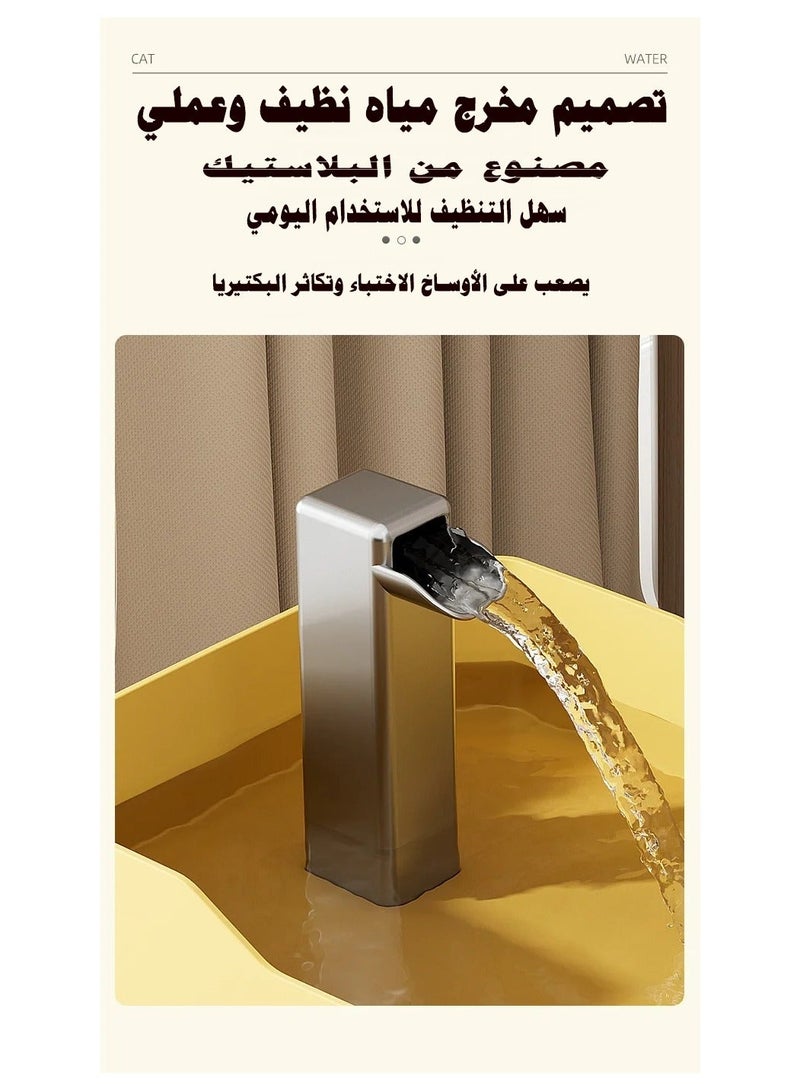 💧 Transparent Cat Water Fountain – Smart Automatic Drinking Dispenser with Ultra-Quiet Pump - Image 2