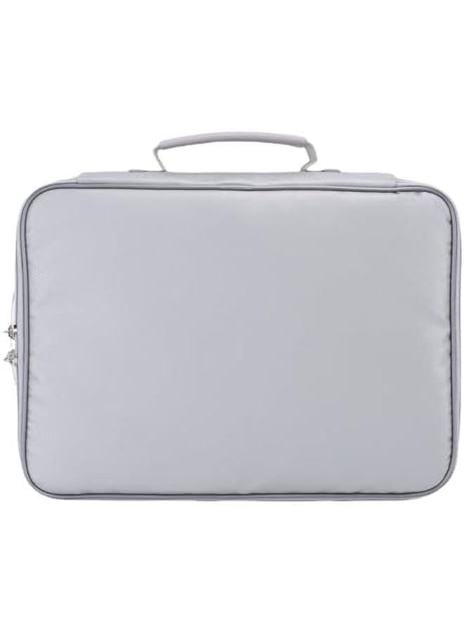 Upgraded Fireproof Document Box with Combination Lock Heat Resistant Safe for Laptop Files - Image 2