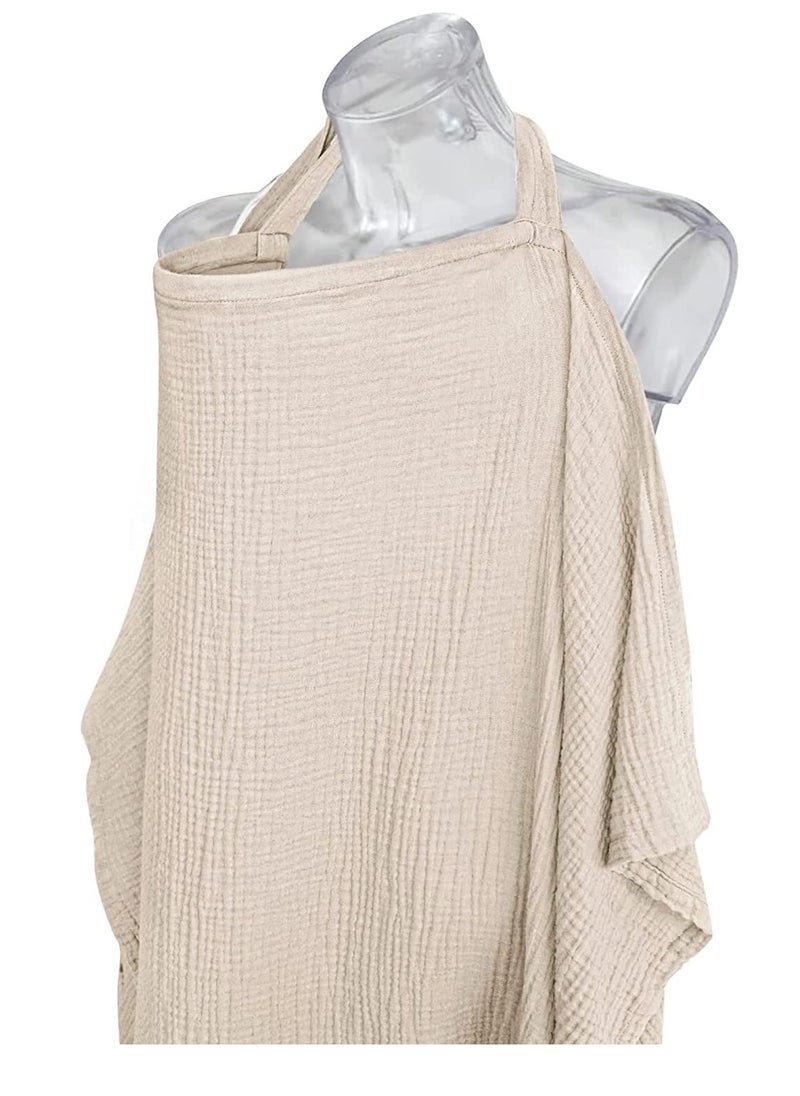 Gonice - New cotton newborn lactation apron lactation scarf shawl - Image 1
