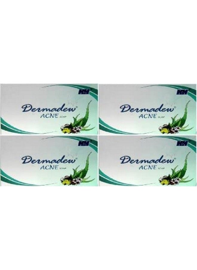 Dermadew - Acne Soap Pack Of 4 (300 G) - Image 1