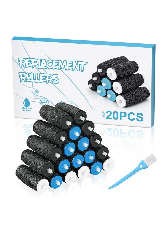 [5/10/20Pcs] Pedi Replacement Rollers Compatible With Amope Pedi Perfect Refills Electronic Foot File,With 8 Extra Coarse&8 Regular&4 Soft, For Foot Scrubber Callus Remover, Ped Egg Powerball - pzsku/Z7FAF0AEE5285535391A6Z/45/_/1730894830/b156e2c1-d046-45d3-a28e-5c2cd587f8d9