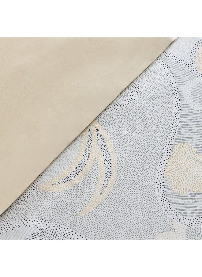 Home Box Houston Daisley 3-Piece Printed Cotton Twin Duvet and Quilt Cover Set 220 x 150 cm  - Image 5