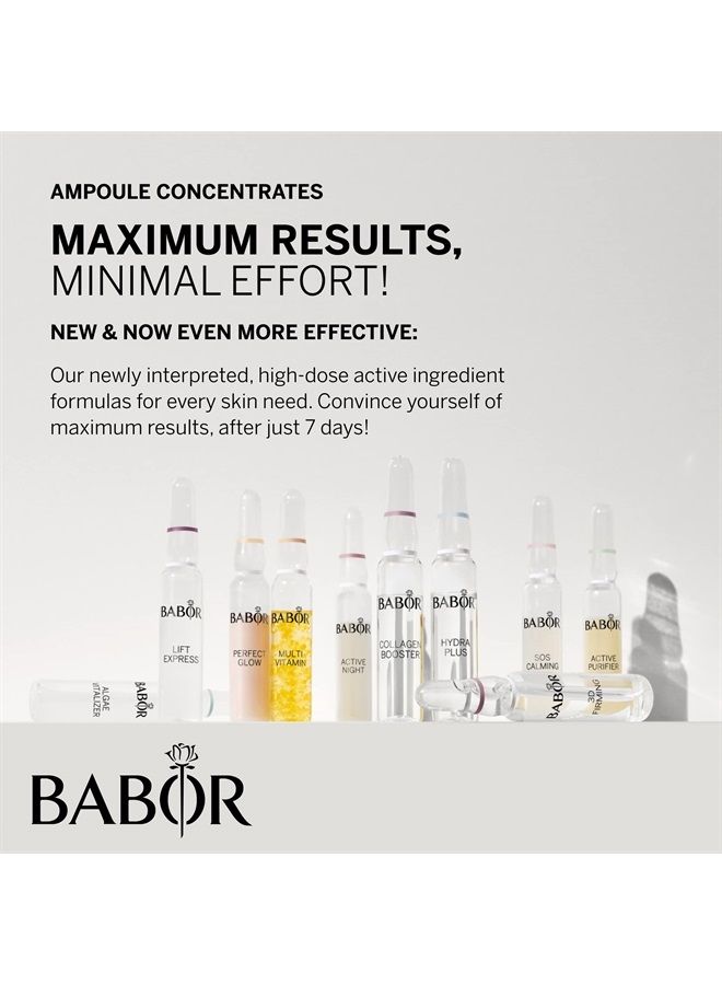 BABOR SOS Calming Ampoule Serum Concentrates, Soothing Serum to Treat Irritated Skin, Reduce Redness and Strengthen Skin Barrier, 7 Day Treatment - Image 3